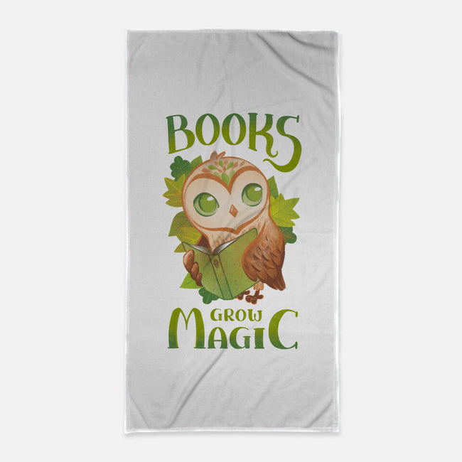 Books Grow Magic-None-Beach-Towel-ricolaa