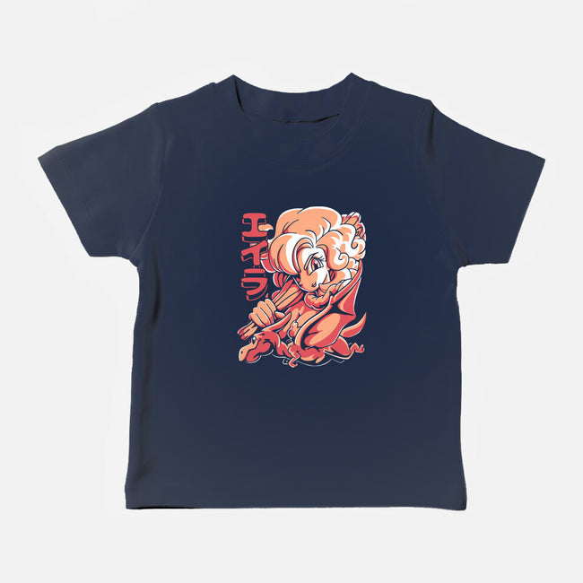 Prehistoric Warrior-Baby-Basic-Tee-estudiofitas