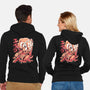 Prehistoric Warrior-Unisex-Zip-Up-Sweatshirt-estudiofitas