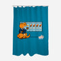 Weather T-Rex-None-Polyester-Shower Curtain-Raffiti