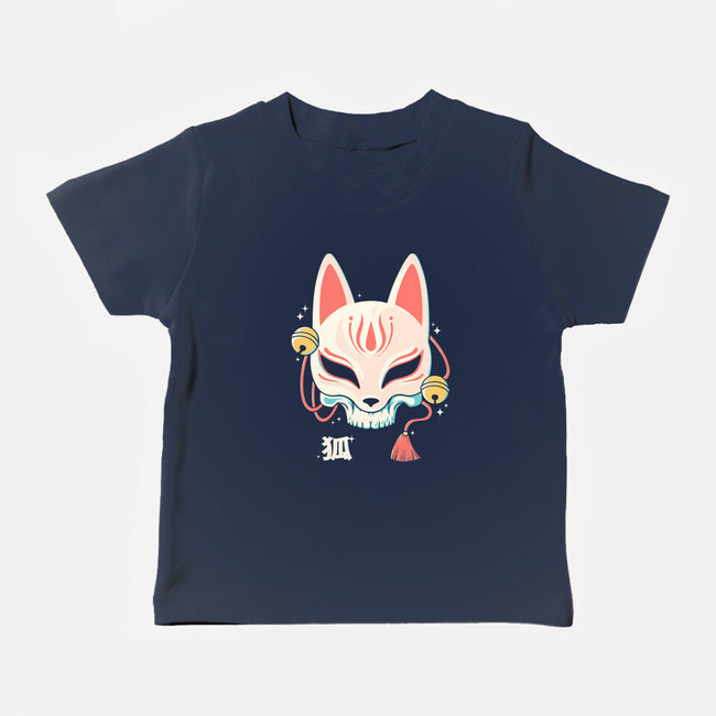 Kitsune Skull-Baby-Basic-Tee-Eoli Studio