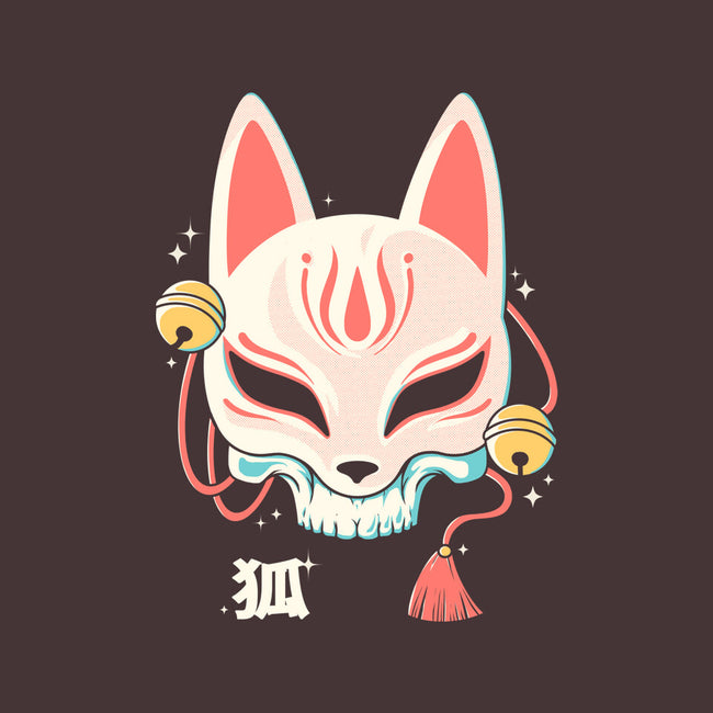 Kitsune Skull-Cat-Adjustable-Pet Collar-Eoli Studio