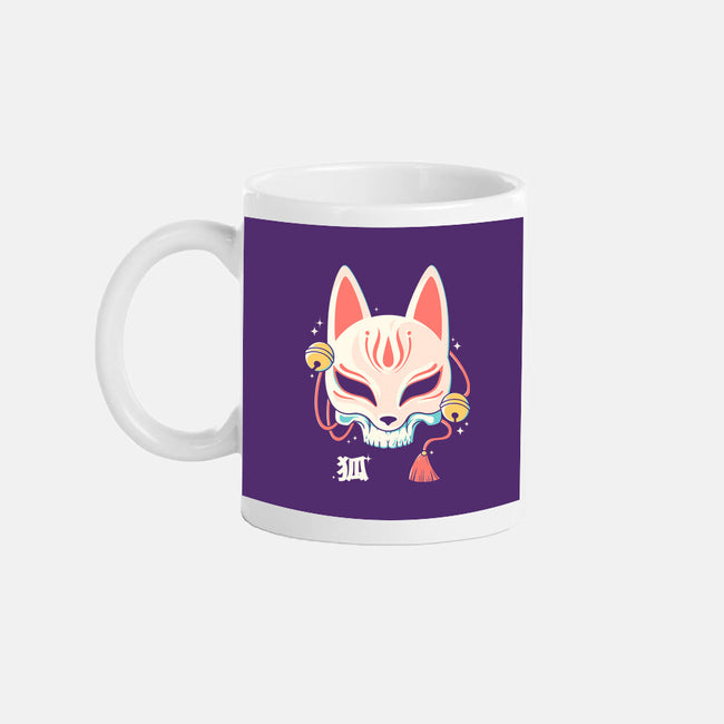 Kitsune Skull-None-Mug-Drinkware-Eoli Studio