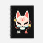 Kitsune Skull-None-Dot Grid-Notebook-Eoli Studio