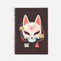 Kitsune Skull-None-Dot Grid-Notebook-Eoli Studio