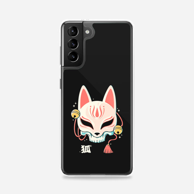 Kitsune Skull-Samsung-Snap-Phone Case-Eoli Studio