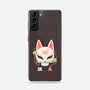 Kitsune Skull-Samsung-Snap-Phone Case-Eoli Studio