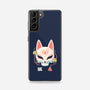 Kitsune Skull-Samsung-Snap-Phone Case-Eoli Studio