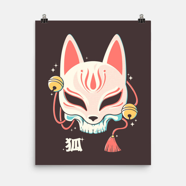 Kitsune Skull-None-Matte-Poster-Eoli Studio