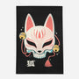 Kitsune Skull-None-Outdoor-Rug-Eoli Studio