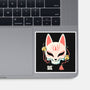 Kitsune Skull-None-Glossy-Sticker-Eoli Studio