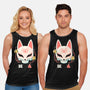 Kitsune Skull-Unisex-Basic-Tank-Eoli Studio