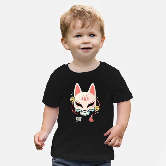 Kitsune Skull-Baby-Basic-Tee-Eoli Studio