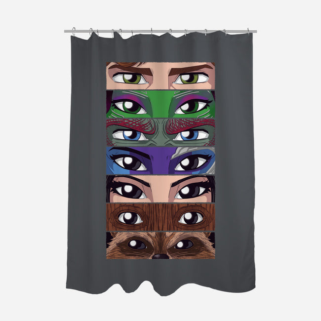 Guardian Eyes-None-Polyester-Shower Curtain-danielmorris1993