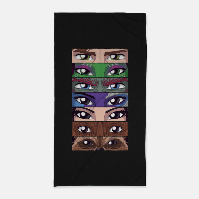 Guardian Eyes-None-Beach-Towel-danielmorris1993