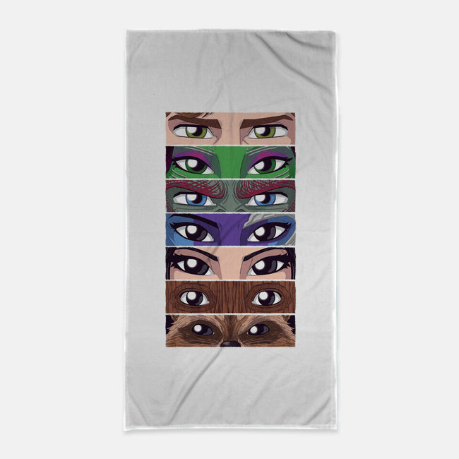 Guardian Eyes-None-Beach-Towel-danielmorris1993