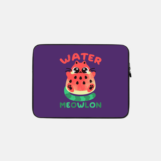 Watermeowlon-None-Zippered-Laptop Sleeve-NemiMakeit
