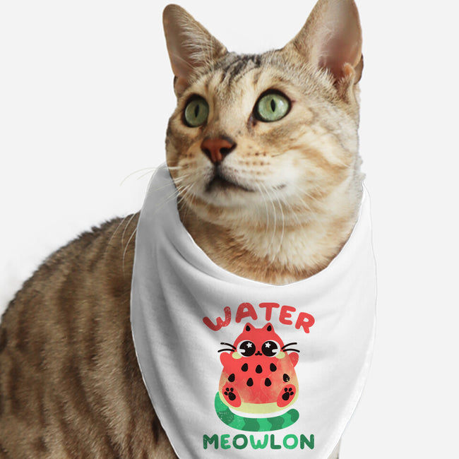 Watermeowlon-Cat-Bandana-Pet Collar-NemiMakeit