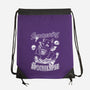 Summoning The Apocalypse Cat-None-Drawstring-Bag-Studio Mootant