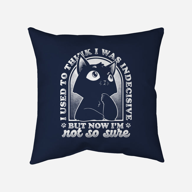 Indecisive Cat-None-Removable Cover w Insert-Throw Pillow-Studio Mootant