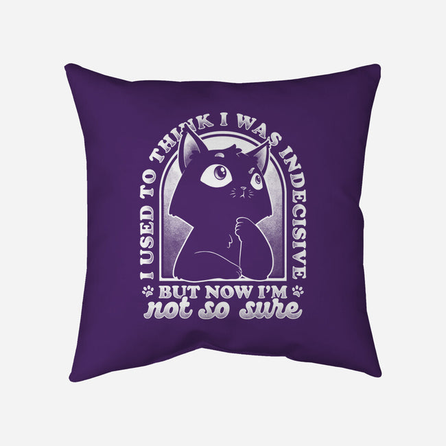 Indecisive Cat-None-Removable Cover w Insert-Throw Pillow-Studio Mootant