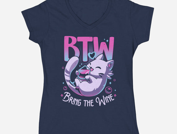 Whiskered Wine Drinker
