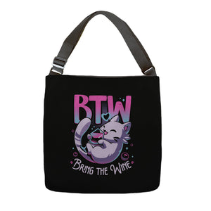 Whiskered Wine Drinker