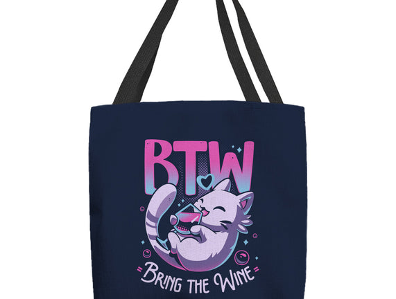 Whiskered Wine Drinker
