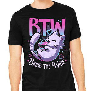 Whiskered Wine Drinker