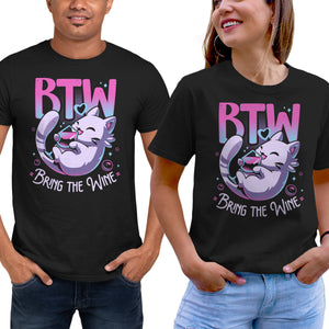 Whiskered Wine Drinker