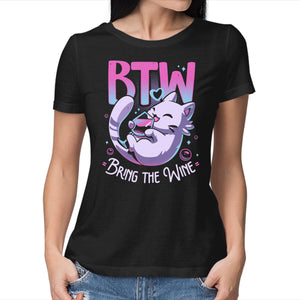 Whiskered Wine Drinker