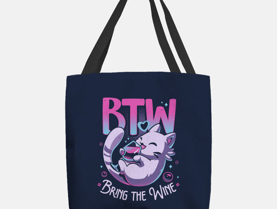 Whiskered Wine Drinker