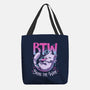 Whiskered Wine Drinker-None-Basic Tote-Bag-Snouleaf