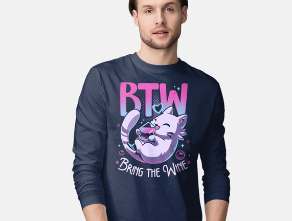 Whiskered Wine Drinker