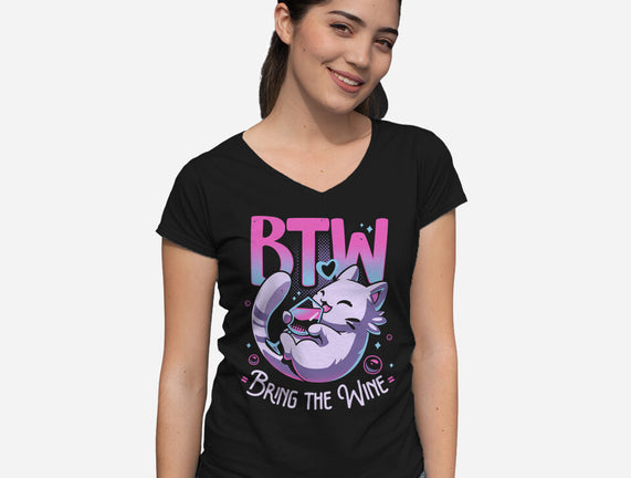 Whiskered Wine Drinker