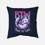 Whiskered Wine Drinker-None-Removable Cover w Insert-Throw Pillow-Snouleaf