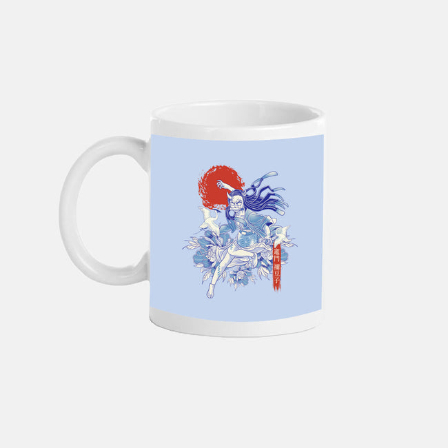 Porcelain Nezuko-None-Mug-Drinkware-gaci