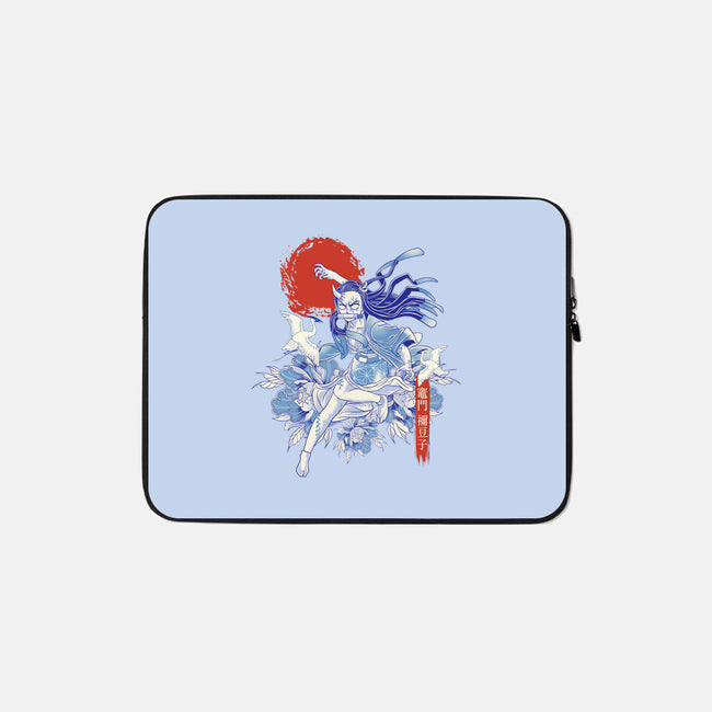 Porcelain Nezuko-None-Zippered-Laptop Sleeve-gaci