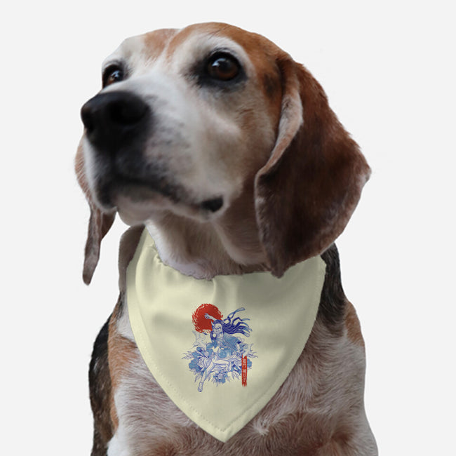 Porcelain Nezuko-Dog-Adjustable-Pet Collar-gaci
