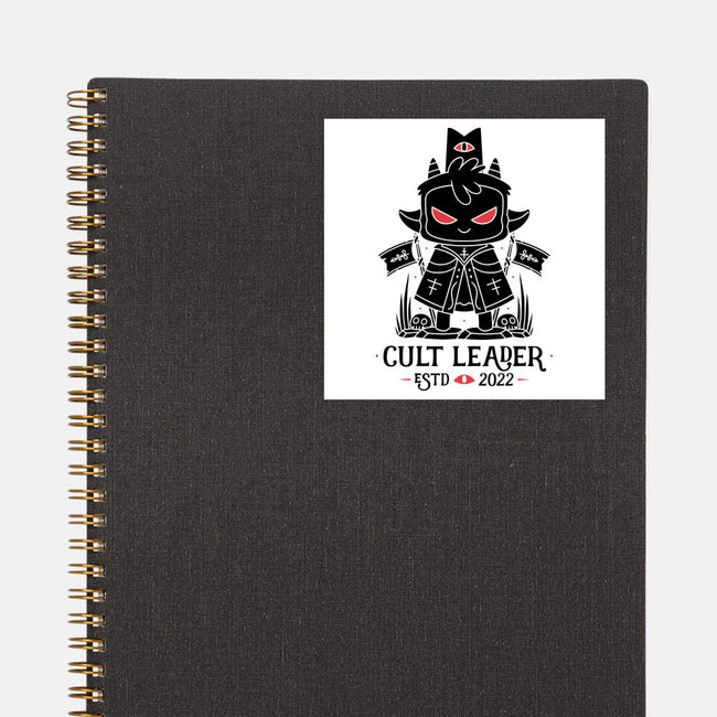 The Cult Leader-None-Glossy-Sticker-Alundrart