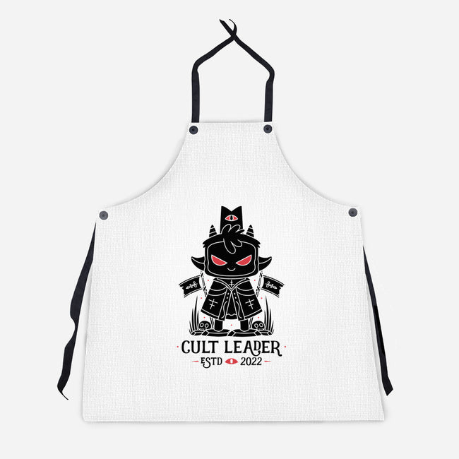 The Cult Leader-Unisex-Kitchen-Apron-Alundrart