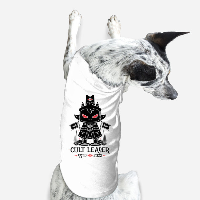 The Cult Leader-Dog-Basic-Pet Tank-Alundrart