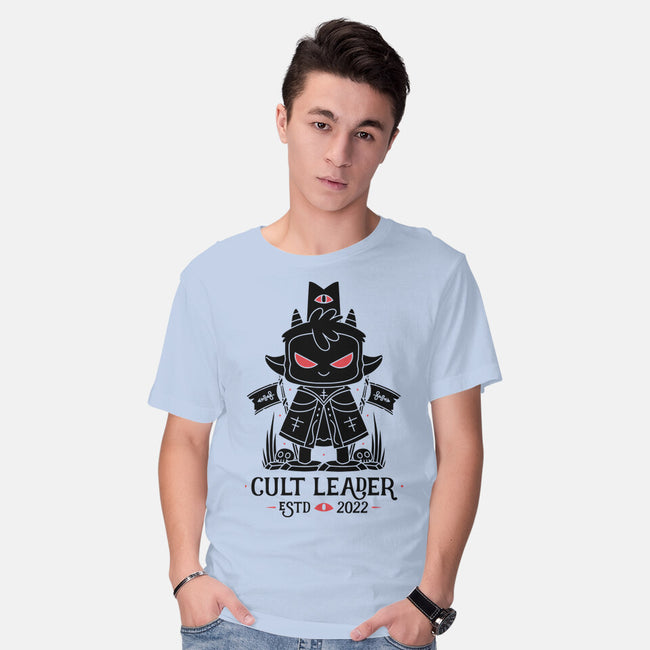 The Cult Leader-Mens-Basic-Tee-Alundrart