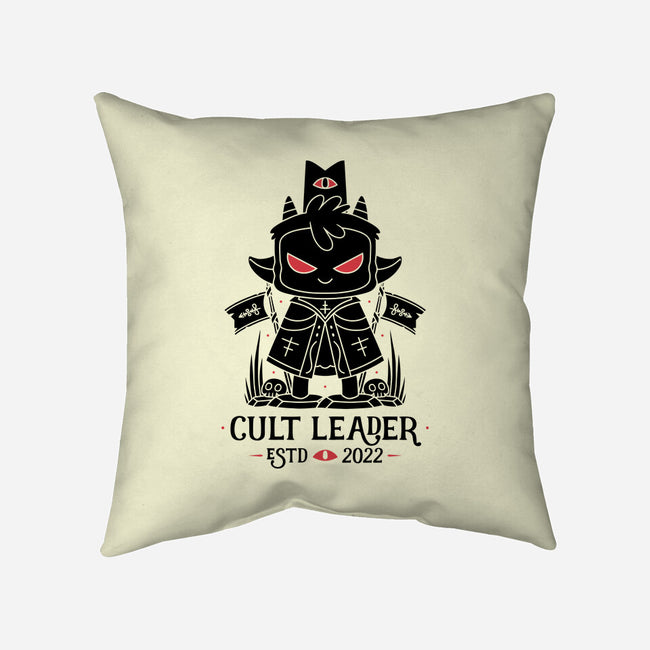 The Cult Leader-None-Removable Cover-Throw Pillow-Alundrart