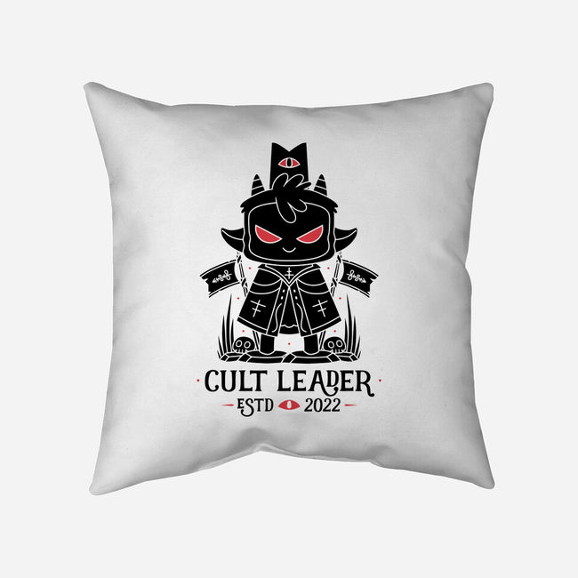 The Cult Leader-None-Removable Cover-Throw Pillow-Alundrart