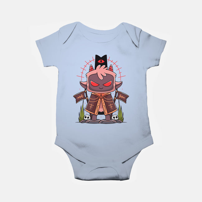 Praise The Lamb-Baby-Basic-Onesie-Alundrart