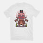 Praise The Lamb-Womens-Fitted-Tee-Alundrart