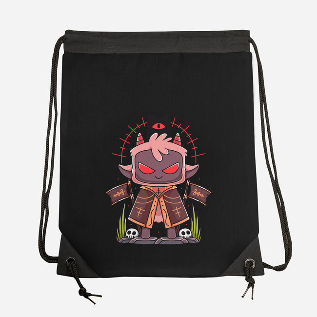 Praise The Lamb-None-Drawstring-Bag-Alundrart