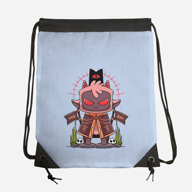 Praise The Lamb-None-Drawstring-Bag-Alundrart