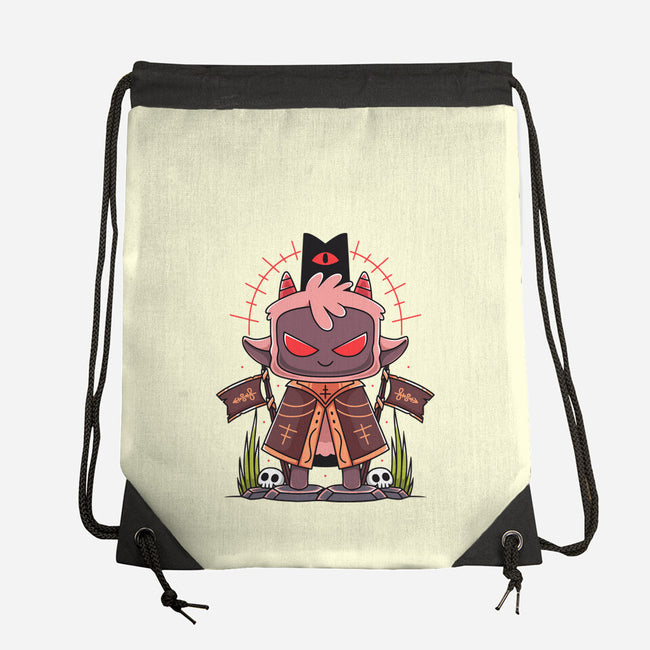 Praise The Lamb-None-Drawstring-Bag-Alundrart